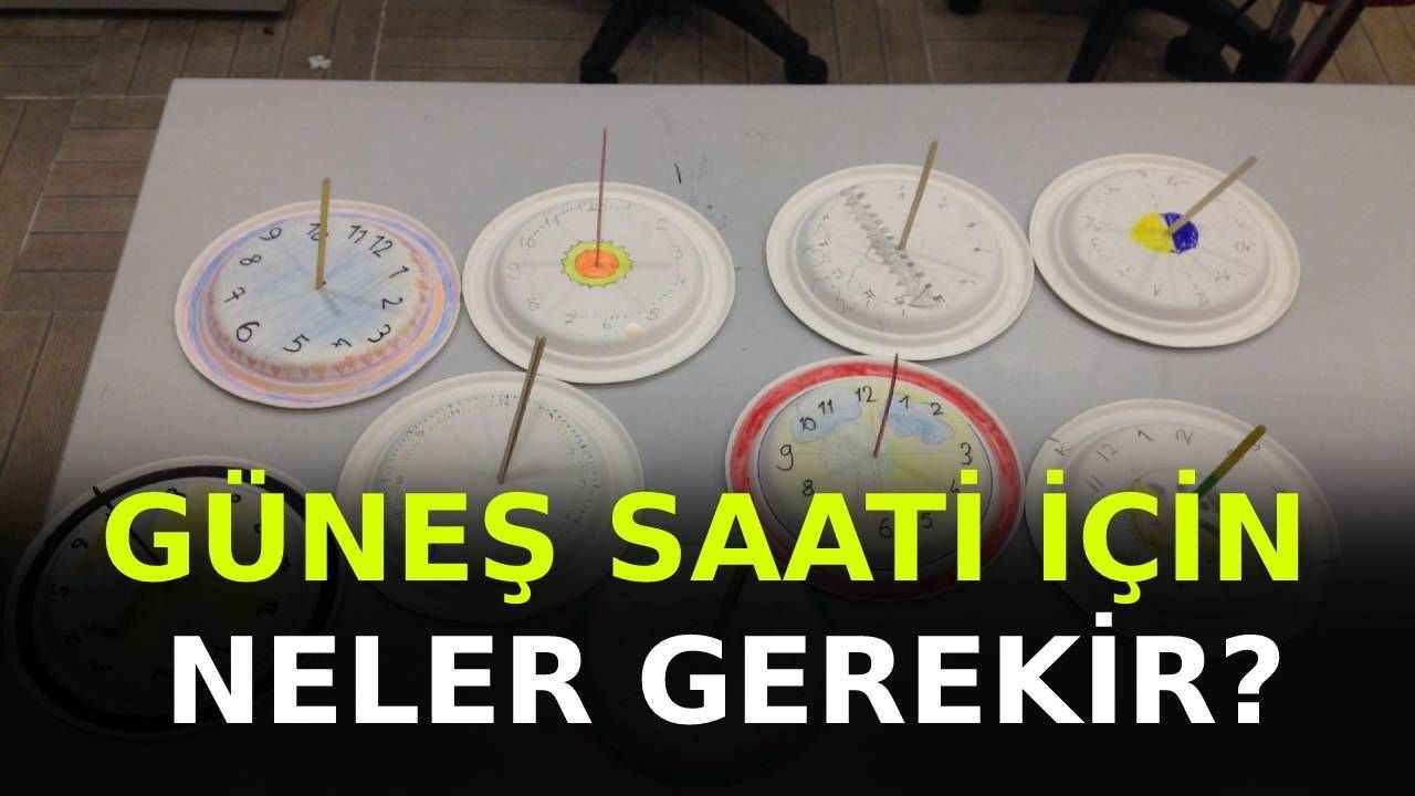 Güneş Saati Nasıl Yapılır?