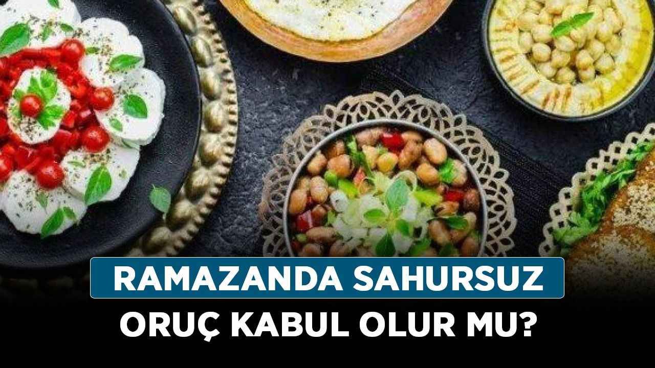 Ramazanda sahursuz oruç kabul olur mu? Sahura kalkmadan oruç tutulur mu, tutmak caiz mi?