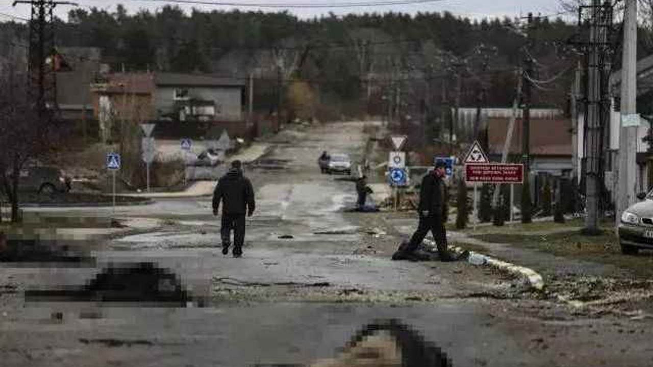 Rus ordusu Buça'dan temizlendi, 410 ceset bulundu!