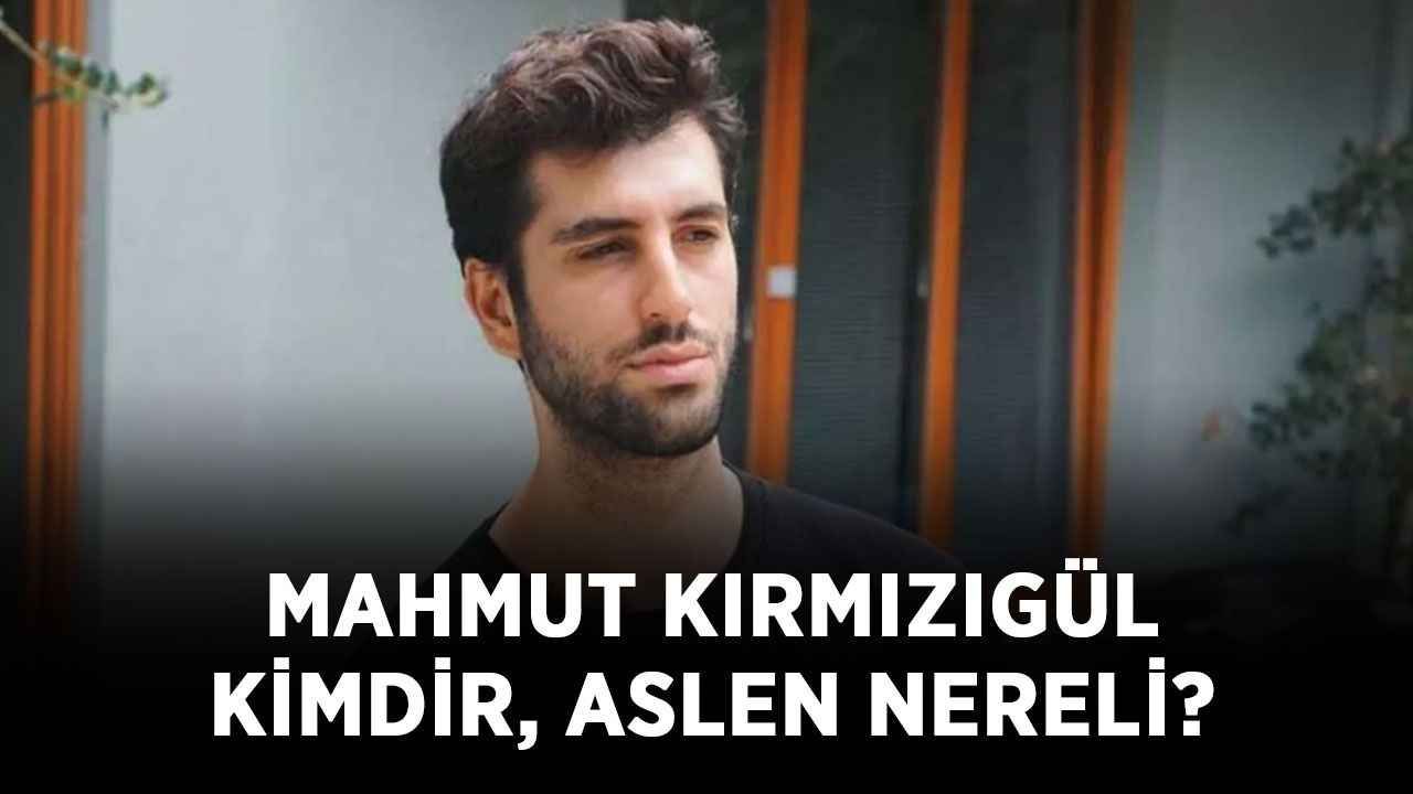 Mahmut Kırmızıgül kimdir, aslen nereli? Mahsun Kırmızıgül'ün oğlu Mahmut Kırmızıgül kaç yaşında?