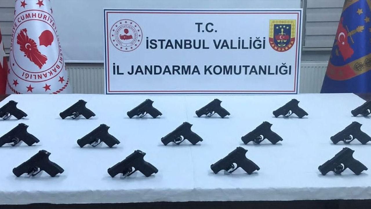 İstanbul'da silah kaçakçılığı operasyonu: 9 gözaltı