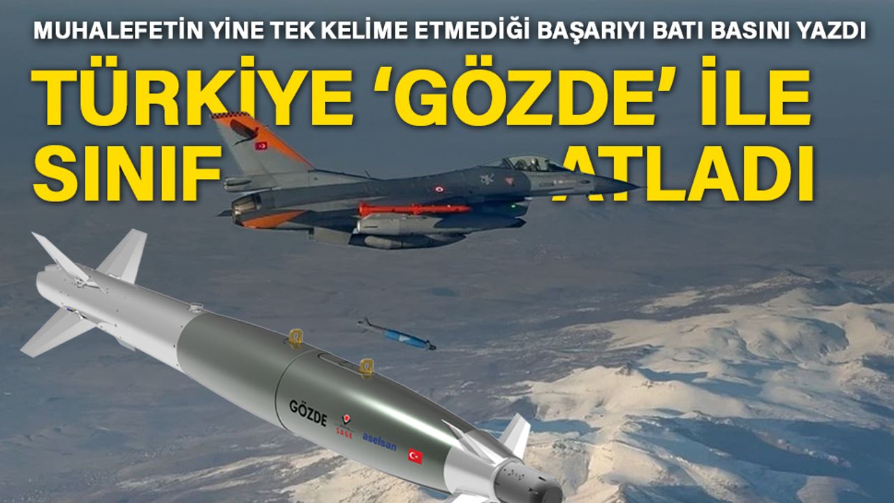 Türkiye'nin 'GÖZDE'si dünya basınında yankı uyandırdı