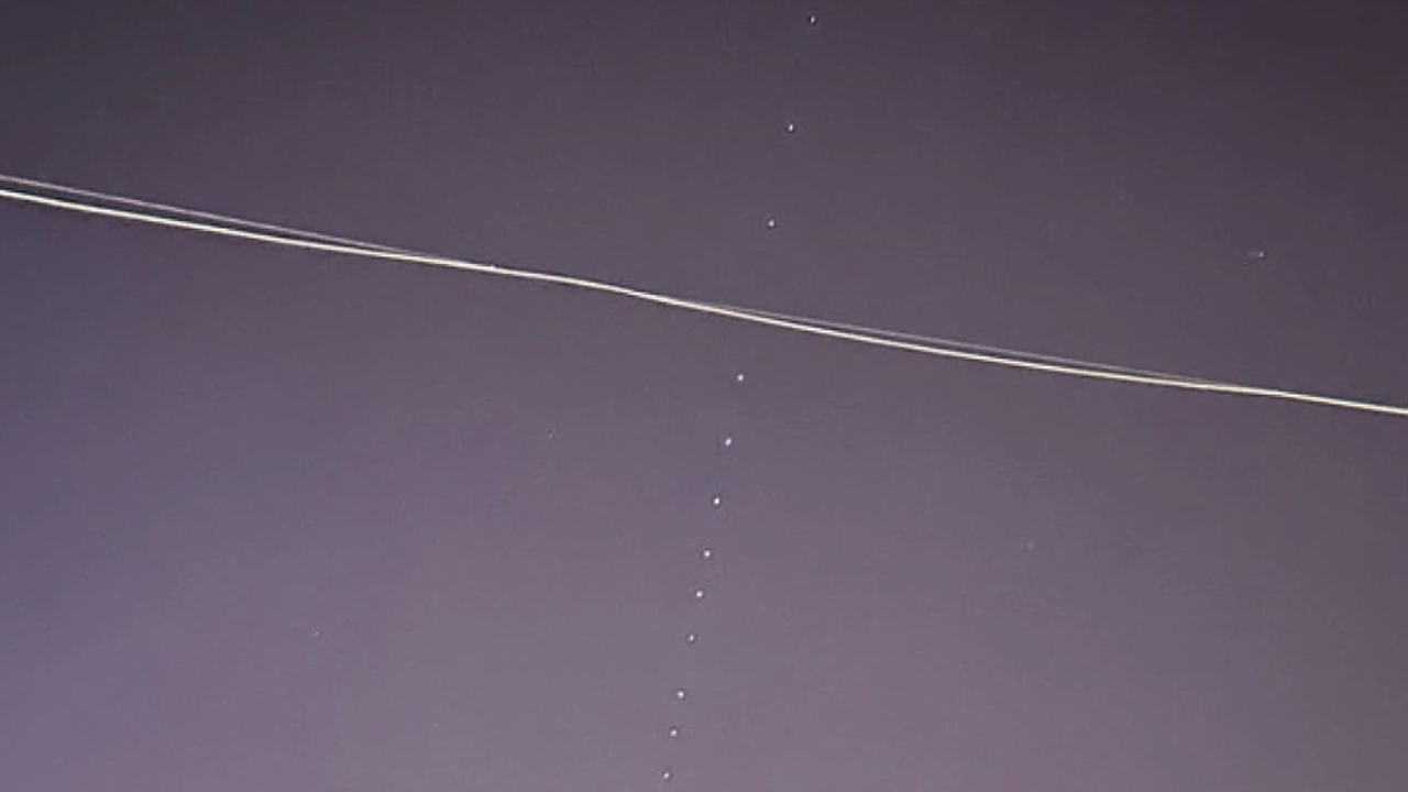 Starlink uydusu Adana semalarında görüntülendi