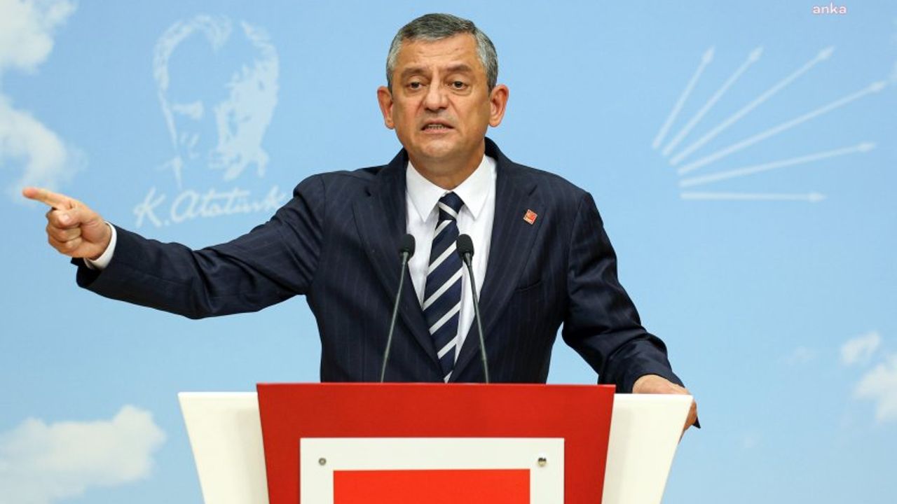 CHP'li Özgür Özel hakkında soruşturma başlatıldı