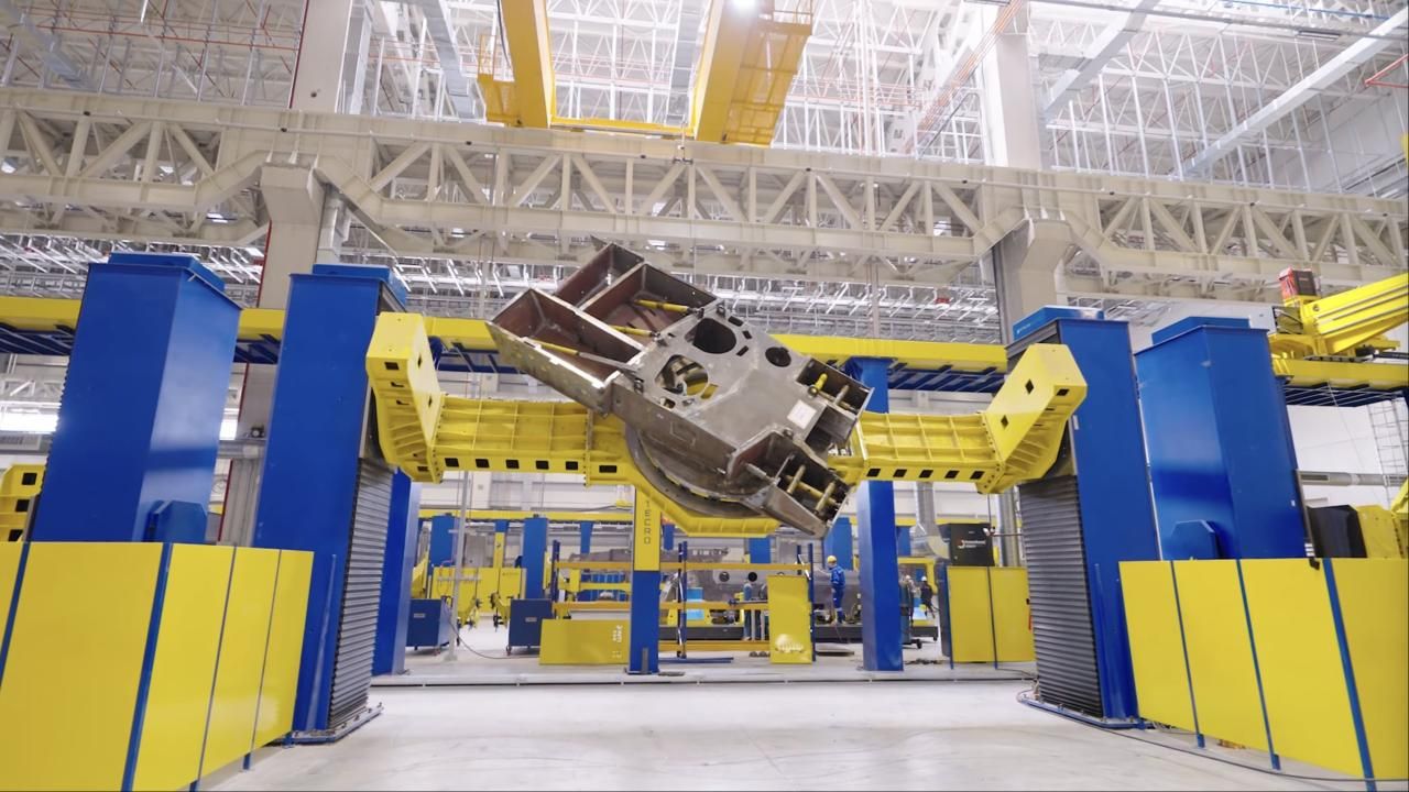 ALTAY Tankı üretiminde yerli robot teknolojisi devrede