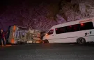 Giresun’da korkutan kaza!