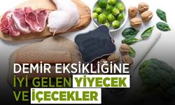 Demir eksikliğine iyi gelen yiyecek ve içecekler nelerdir?