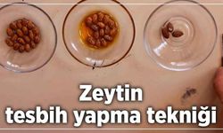 Zeytin çekirdeği tesbihi nasıl yapılır? Zeytin çekirdeğinden tesbih yapma tekniği