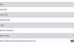 Bursluluk sınavı taban puanları! 2020 MEB iOKBS Bursluluk sınavı 5, 6, 7, 8, 9, 10 ve 11. sınıf taban puanları