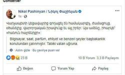 Paşinyan parfüm derdinde: “Eşyalarım çalındı” paylaşımına tepki yağdı