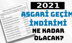 AGİ ne kadar? 2021 Asgari Geçim İndirimi bekar, evli ve çocuklu için AGİ ne kadar, kaç TL oldu?