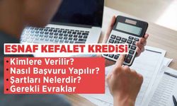 2021 Esnaf Kefalet Kredisi Şartları Nelerdir?