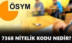 7368 nitelik kodu TCDD ne anlama geliyor? 7368 kpss nitelik kodu nedir?