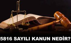 5816 sayılı kanun nedir? 5816 sayılı kanun maddeleri nelerdir?