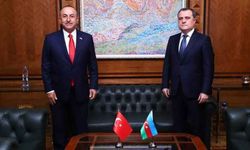 Bakan Çavuşoğlu, Azerbaycanlı mevkidaşı Bayramov ile görüştü