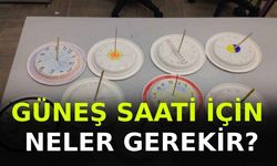 Güneş Saati Nasıl Yapılır?