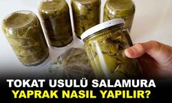 Tokat Usulü Salamura Yaprak Nasıl Yapılır?