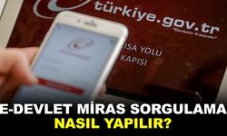 E–Devlet Miras Sorgulama Nasıl Yapılır?
