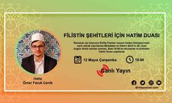 Filistin şehitleri için hatim duası