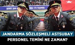 Jandarma astsubay personel alımı ne zaman? İşte başvuru şartları