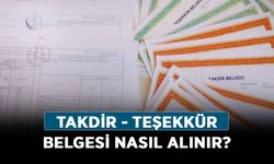 Takdir - Teşekkür belgesi nasıl alınır? Takdir - Teşekkür belgesi nasıl hesaplanır?
