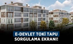 TOKİ konut tapuları alma ekranı! e-Devlet TOKİ tapu sorgulama ekranı!