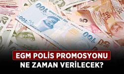 Polis promosyonu ne zaman hesaplara yatacak? EGM polis promosyonu ne zaman verilecek?