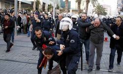 TSK'nın terör örgütüne yönelik harekatlarını protesto eden HDP'liler gözaltına alındı