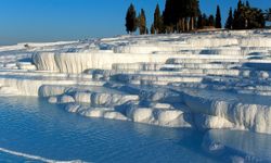 Pamukkale'ye yılın ilk çeyreğinde 229 bin 897 ziyaretçi