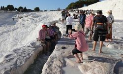 Pamukkale’de yoğunluk başladı