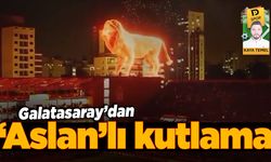Galatasaray’dan ‘Aslan’lı kutlama