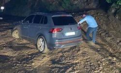 Artvin-Şavşat kara yolunda heyelan