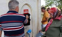 Edirne'de çeşmeler ücretli hale getirildi!