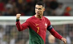 Ronaldo dünyayı salladı! Penaltının başına geçen Ronaldo, besmele çekti