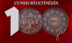 Cumhuriyet'in 100. yılına özel hatıra para basıldı