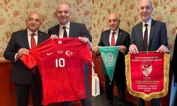 TFF heyeti, Almanya'da dostluk yemeğinde