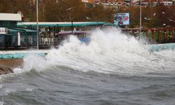 Tekirdağ'da deniz ulaşımına lodos engeli