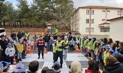 Bilecik'te jandarma trafik timleri ilkokul öğrencileriyle buluştu