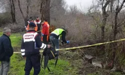 Kolundaki saatin son sinyal verdiği derede ölü bulundu