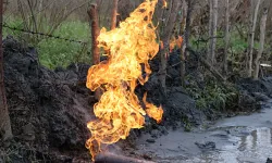 Su kuyusundan yanıcı gaz çıktı! Samsun'da...