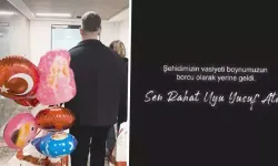 Şehidin vasiyetini arkadaşları yerine getirdi!