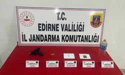 Edirne'deki uyuşturucu operasyonlarında 2 şüpheli gözaltına alındı