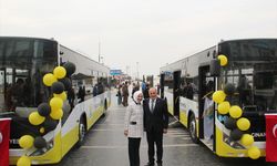 Çınarcık Belediyesinin toplu ulaşım filosuna iki yeni otobüs eklendi