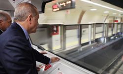 Cumhurbaşkanı Erdoğan Bakırköy Sahil-Bağcılar Kirazlı Metro Hattın'ın açılış sürüşünü yaptı