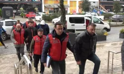 Trabzon'da sahaya giren 7 taraftar adliyede