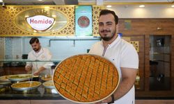 Gaziantep'te baklavacıların bayram yoğunluğu başladı