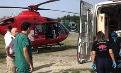 Kalp hastası bebek, ambulans helikopterle Ankara'ya sevk edildi