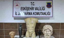 Eskişehir’e müşteri aramaya gelen tarihi eser kaçakçısı yakalandı