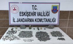 Eskişehir'de 1866 parça tarihi eser ele geçirildi