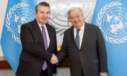 Washington Büyükelçisi Sedat Önal'dan BM Genel Sekreteri Guterres'e veda ziyareti